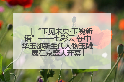 “玉见未央·玉魄新语”——七彩云南·中华玉都新生代人物玉雕展在京盛大开幕