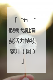 “五一”假期弋阳消费活力持续攀升（图）