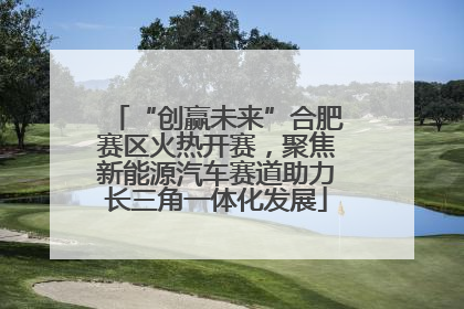 “创赢未来”合肥赛区火热开赛，聚焦新能源汽车赛道助力长三角一体化发展