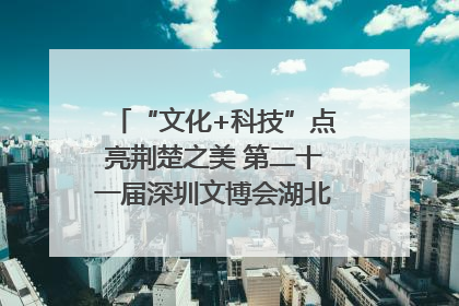 “文化+科技”点亮荆楚之美 第二十一届深圳文博会湖北馆抢“鲜”看