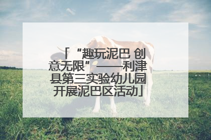 “趣玩泥巴 创意无限”——利津县第三实验幼儿园开展泥巴区活动