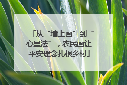 从“墙上画”到“心里法”，农民画让平安理念扎根乡村