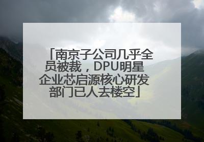 南京子公司几乎全员被裁，DPU明星企业芯启源核心研发部门已人去楼空
