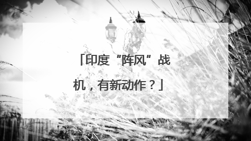 印度“阵风”战机，有新动作？