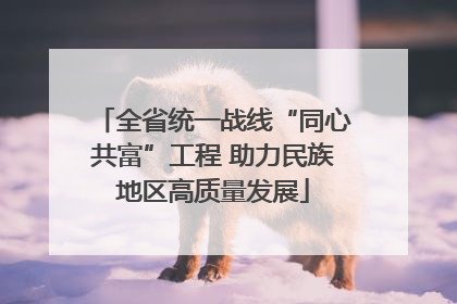 全省统一战线“同心共富”工程 助力民族地区高质量发展