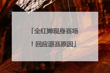 全红婵现身赛场！回应退赛原因