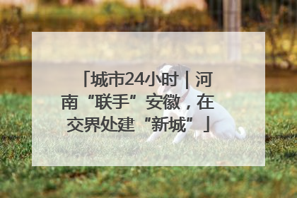 城市24小时｜河南“联手”安徽，在交界处建“新城”
