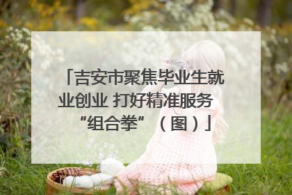吉安市聚焦毕业生就业创业 打好精准服务“组合拳”（图）
