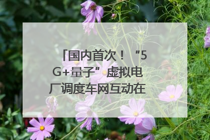 国内首次！“5G+量子”虚拟电厂调度车网互动在合肥规模化实测