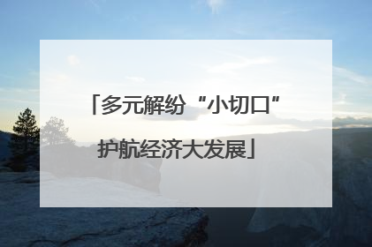 多元解纷“小切口” 护航经济大发展