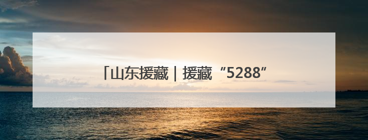 山东援藏|援藏“5288”,高原上独有的“烟台浪漫”