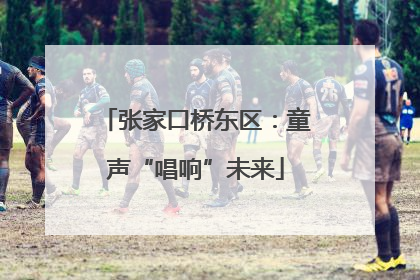 张家口桥东区：童声“唱响”未来