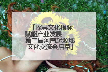 探寻文化根脉 赋能产业发展——第二届河南起源地文化交流会启幕