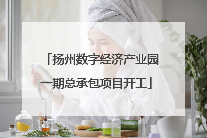 扬州数字经济产业园一期总承包项目开工