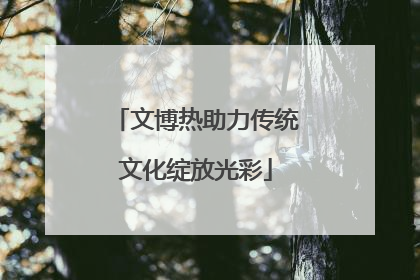 文博热助力传统文化绽放光彩
