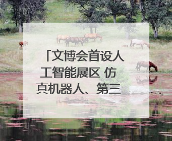 文博会首设人工智能展区 仿真机器人、第三代乐器成为人气王｜文博向“新”