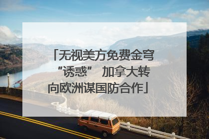 无视美方免费金穹“诱惑” 加拿大转向欧洲谋国防合作