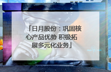 日月股份：巩固核心产品优势 积极拓展多元化业务
