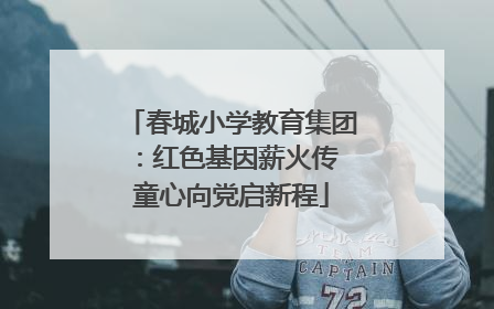 春城小学教育集团：红色基因薪火传 童心向党启新程