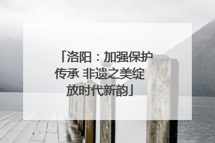 洛阳：加强保护传承 非遗之美绽放时代新韵