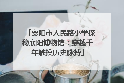 襄阳市人民路小学探秘襄阳博物馆：穿越千年触摸历史脉搏