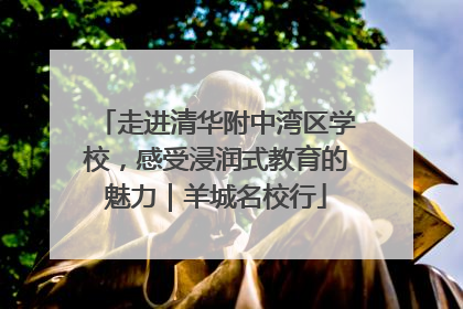 走进清华附中湾区学校，感受浸润式教育的魅力｜羊城名校行