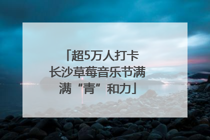 超5万人打卡 长沙草莓音乐节满满“青”和力