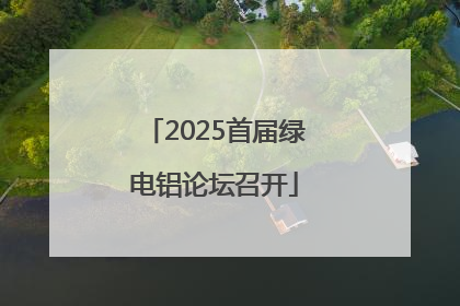 2025首届绿电铝论坛召开
