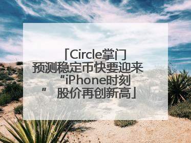 Circle掌门预测稳定币快要迎来“iPhone时刻” 股价再创新高