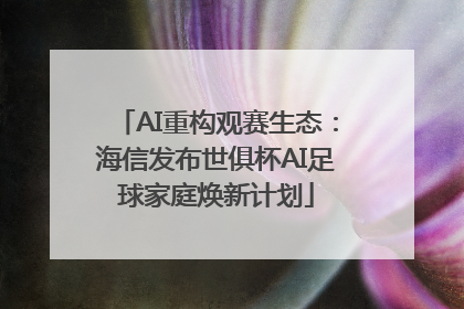 AI重构观赛生态：海信发布世俱杯AI足球家庭焕新计划